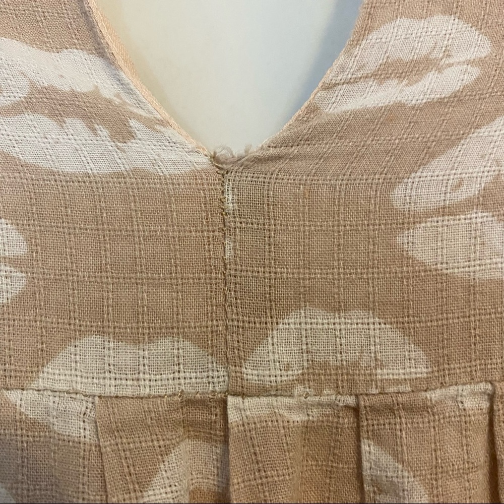 Hofmann Copenhagen Berenice Ruffle Frilled Tiered Long Sleeve Lip Print Dress 4 - Picture 4 of 12